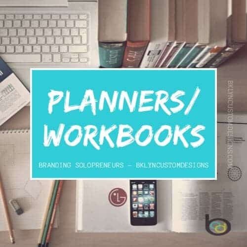 Solopreneur resoure Library: Planners and Workbooks