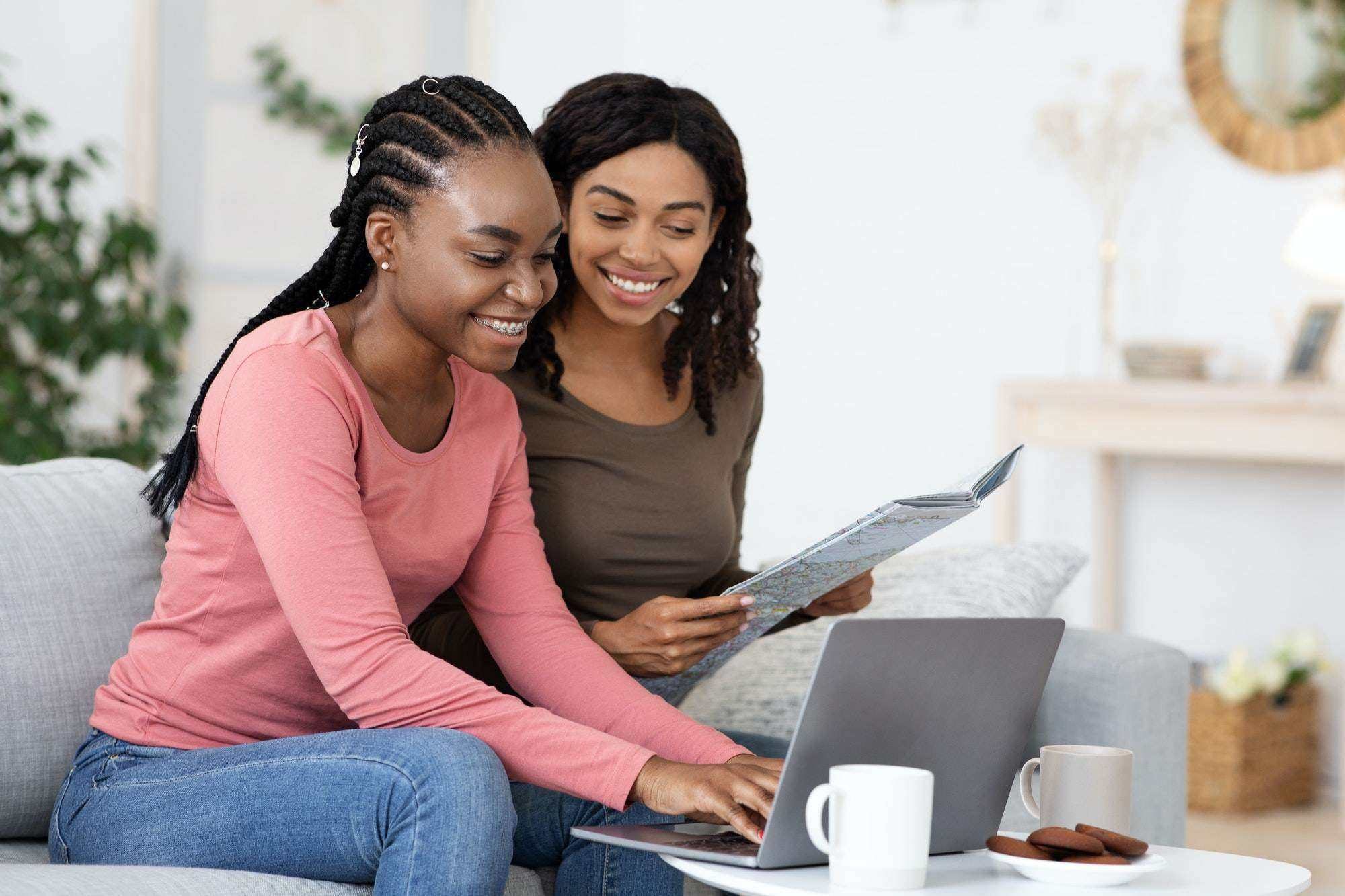 Women Entrepreneurs Downloading our Website Launch-Ready Workbook
