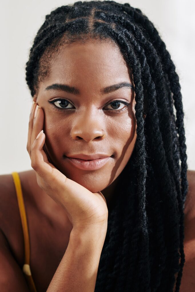 Young beautiful Black woman